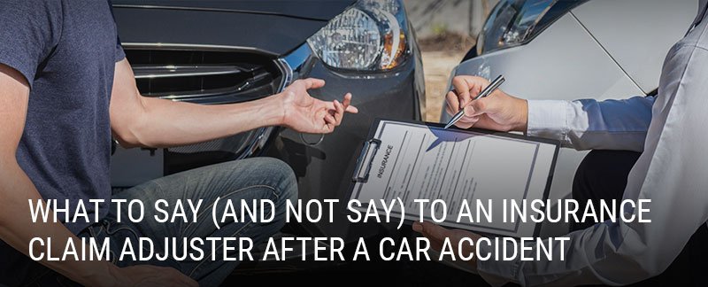 img blog What to Say To an Insurance Claim Adjuster After a Car Accident 1